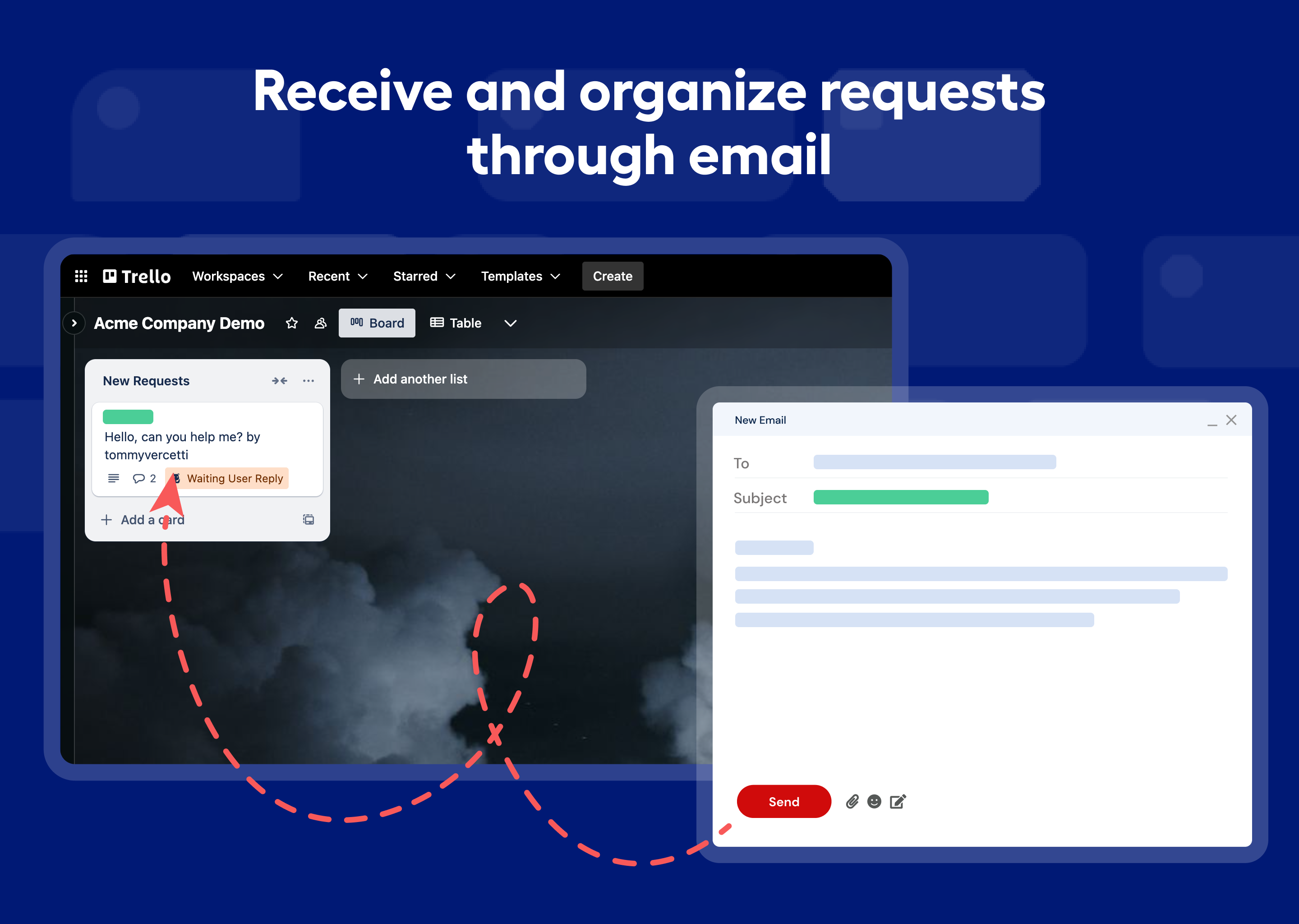 screenshot of Hipporello Service Desk